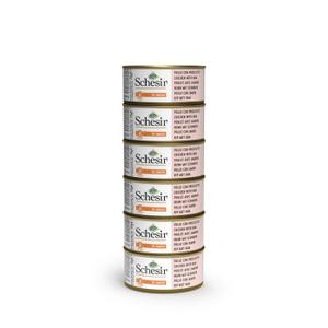 Schesir Multipack kurczak, szynka 6x70g