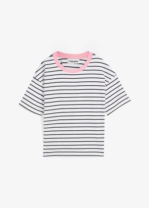 T-shirt oversize z grubej bawełny organicznej
