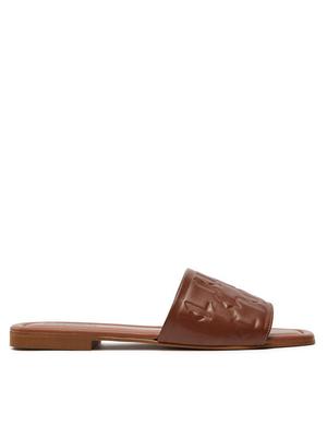 KARL LAGERFELD Klapki KL85400 Brązowy
