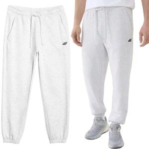 Spodnie Dresowe Męskie 4F Joggery Sportowe Dresy Bawełniane M1139-27M-XL