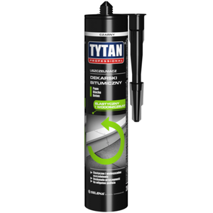 Uszczelniacz dekarski bitumiczny 280 ml czarny TYTAN PROFESSIONAL