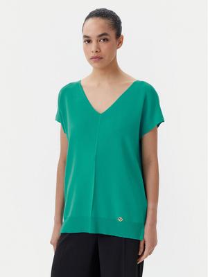 Luisa Spagnoli Sweter Caracalla 58686 Zielony Regular Fit