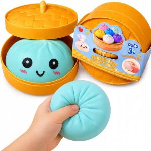 Squishy gniotek Dumpling Pierożek pieróg 10 cm duży