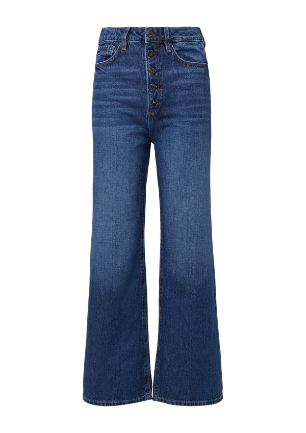 Dżinsy Catie / Slim Fit / Wysoki stan / Szeroka nogawka