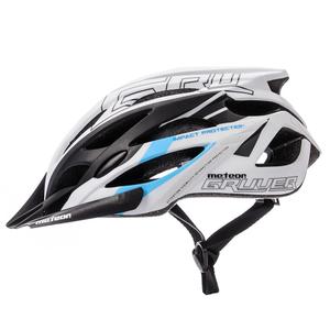 Meteor Kask rowerowy Gruver czarno-zielony (58-61)