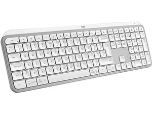 Klawiatura bezprzewodowa LOGITECH MX Keys S Jasnoszary 920-011588