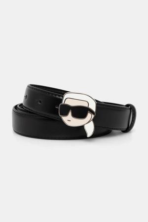Karl Lagerfeld pasek skórzany IKON