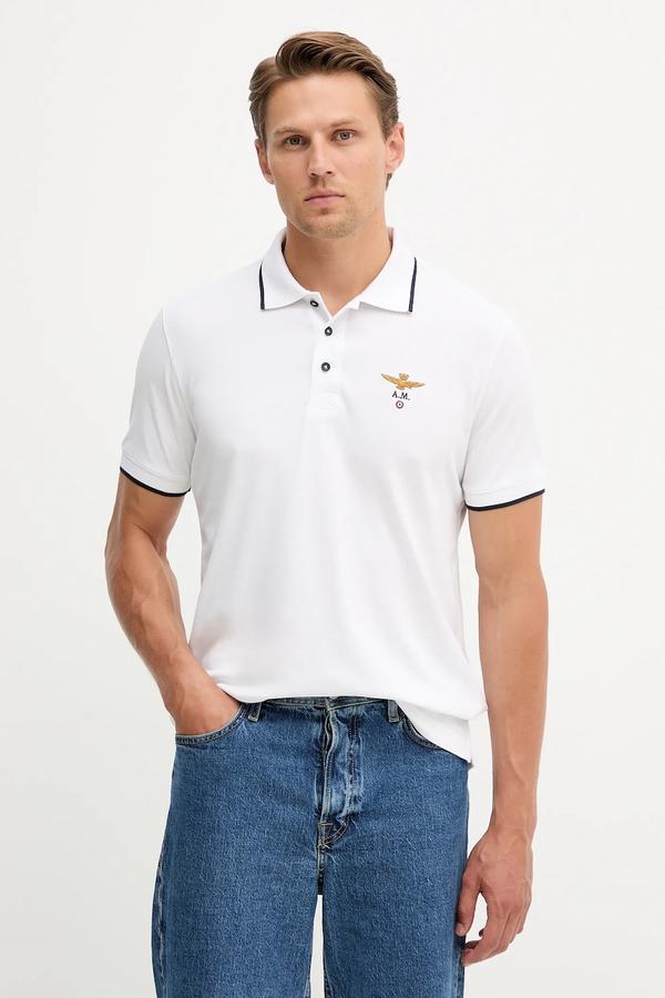 Aeronautica Militare polo męskie bawełniane