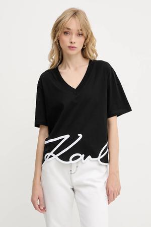 Karl Lagerfeld t-shirt bawełniany