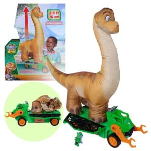 PSI PATROL I DINOZAURY ZABAWKA Z FILMU DINOZAUR POJAZD MEGAZAURUS ROCKY