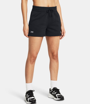 UNDER ARMOUR spodenki dresowe damskie Rival Fleece czarne (S)