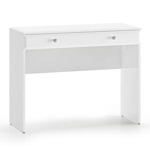 Toaletka kosmetyczna GLAMOUR 0501 | Biały połysk