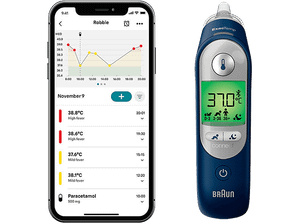 Termometr BRAUN Thermoscan 7+ Connect IRT6575 Niebieski