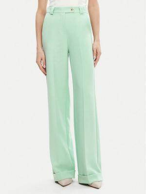 Maryley Spodnie materiałowe 25EB537/M26/43SP Zielony Regular Fit