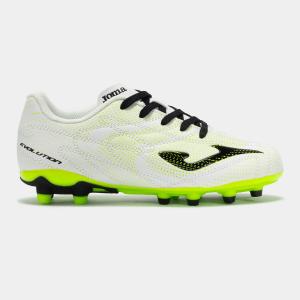 JOMA buty piłkarskie dziecięce EVOLUTION JR 2502 WHITE FIRM GROUND (35)