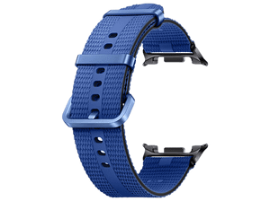 Pasek do smartwatcha SAMSUNG Athleisure Band ET-SOL33LNEGEU Galaxy Watch8/Watch8 Classic (M/L) Niebieski