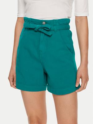 United Colors Of Benetton Szorty materiałowe 4DUKD9019 Zielony Regular Fit