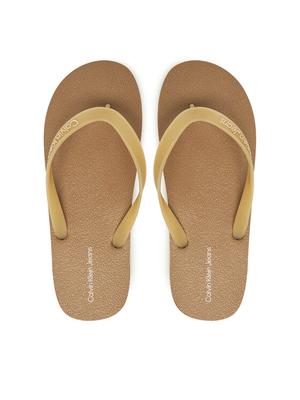 Calvin Klein Jeans Japonki Thong+ Tpu YM0YM01265 Beżowy