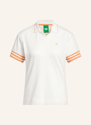 Adidas Originals Koszulka Polo Z Pikowanym Wzorem Originals 3-Stripe weiss