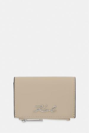 Karl Lagerfeld portfel damski skórzany K/SIGNATURE