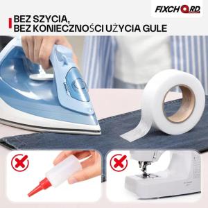 TAŚMA TERMICZNA KRAWIECKA DO PRASOWANIA OBSZYWANIA 30M 3cm