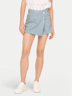 ONLY Spódnico-szorty Milly 15338617 Błękitny Regular Fit