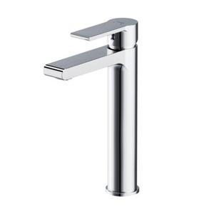Bateria umywalkowa sztorcowa wysoka Brasco chrom