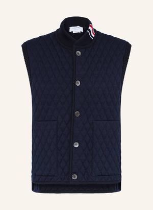 Thom Browne. Kamizelka Pikowana blau
