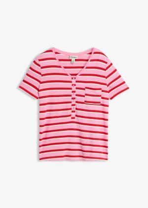 T-shirt z mieszanki bawełny i wiskozy