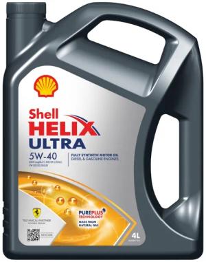 Olej Shell Helix Ultra 5W40 4L DIESEL BENZYNA LPG