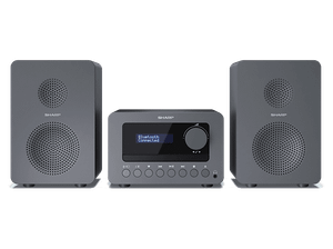 Mikrosystem Hi-Fi z radiem FM Sharp XL-B514(GY)