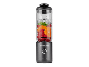 Koktajler przenośny NUTRIBULLET NBF013GM Metaliczno-przeźroczysty