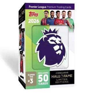 Topps Premier League 2026 Super Tin #3 Karty piłkarskie kolekcjonerskie