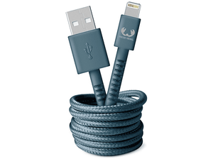 Kabel USB FRESH N REBEL USB-A to Lightning Fabriq Dive Blue 2m