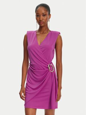Patrizia Pepe Sukienka koktajlowa 2A2918/J280-M530 Różowy Regular Fit