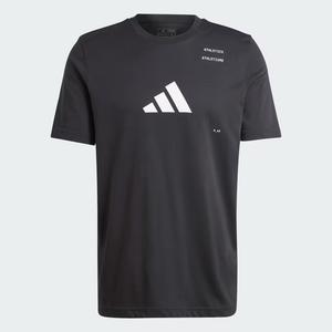 ADIDAS koszulka sportowa męska t-shirt treningowy Athletics IY5062 czarna (XL)