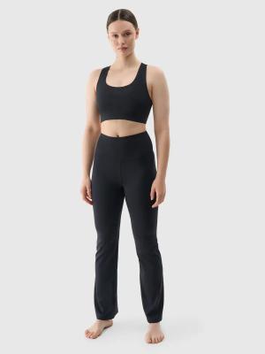 4F legginsy damskie na jogę 4FWSS25TFTIF324 czarne (XS)