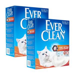Ever Clean Szybko działający żwirek zbrylający pochłaniający zapachy 2x10 l