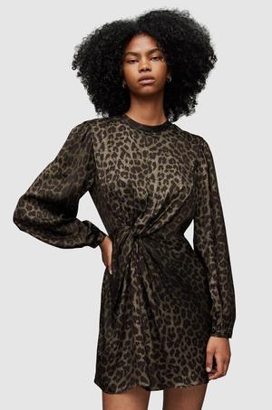 AllSaints sukienka JEMIMA LEPPO DRESS