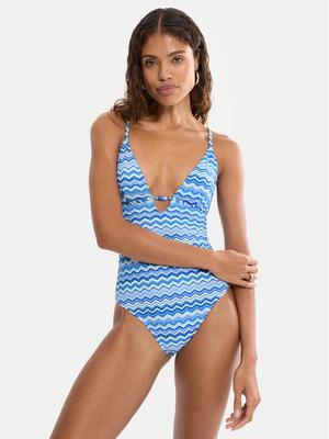 Triumph Strój kąpielowy Mix & Match Summer OP 10226506 Niebieski