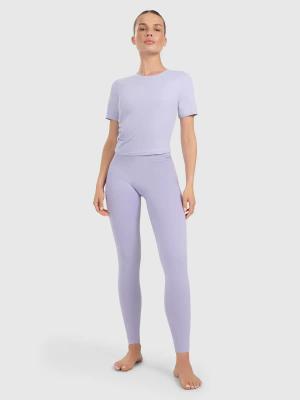 4F legginsy z detalem na pasie i wykończeniem szybkoschnącym 4FWAW25TFTIF369 (L)