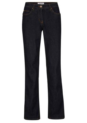 Jeansy ze stretchem, straight, mid waist