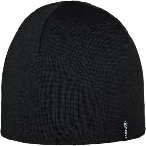 VIKING NOMRA 2.0 czapka zimowa unisex z wełny merino czarna