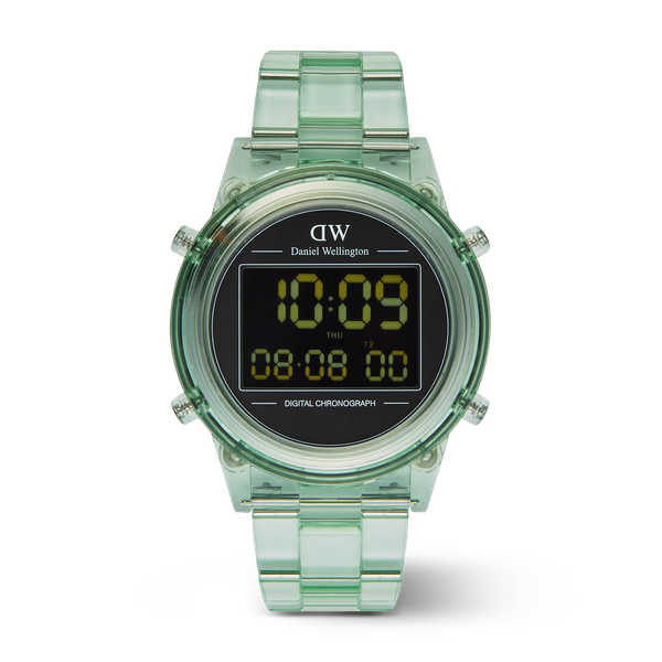 Daniel Wellington DW Watch Retro Digital Light Green 36mm