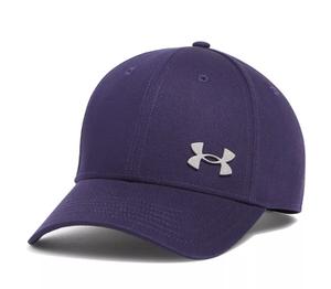 UNDER ARMOUR czapka z daszkiem męska M ESSENTIAL LOW METAL ADJ granatowa (one size)