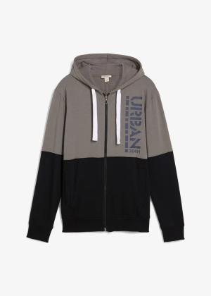 Bluza rozpinana z kapturem z czystej bawełny organicznej