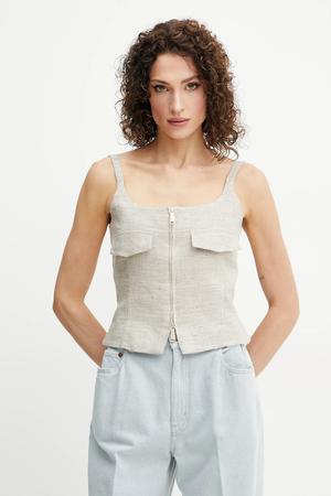 Marella bluzka lniana NICOLAS