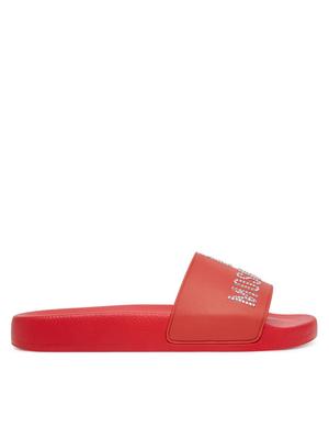 LOVE MOSCHINO Klapki JA28122G0MI13500 Czerwony