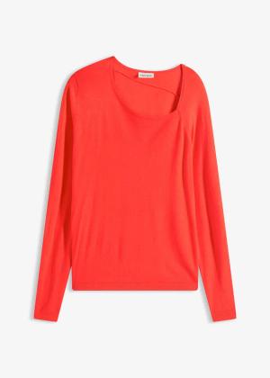 Sweter z lejącej mieszanki wiskozy