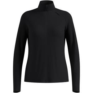 Bluza rozpinana damska Odlo ESSENTIAL WARM FULL ZIP Mid layer full zip czarna (​M)